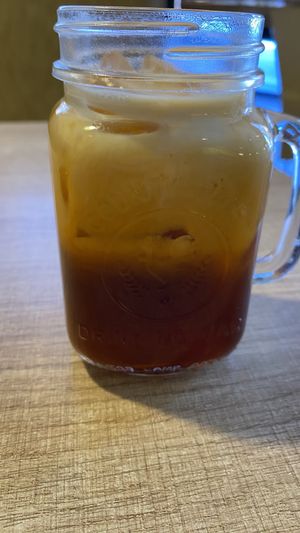 Thai iced tea  at Vegan House in Phoenix
