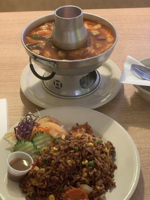 Hotpot & Fried Rice #Veganuary at Vegan House in Phoenix