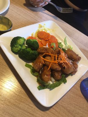 Orange Chicken  at Vegan House in Phoenix