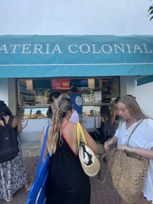 Entrance  at Gelateria Colonial in Colonia Sant Jordi