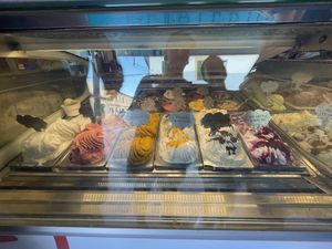 Gelatos  at Gelateria Colonial in Colonia Sant Jordi