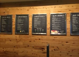menu at Juice Generation - Grand Central in New York City
