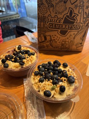 Pnutty Protein bowls  at Juice Generation - Grand Central in New York City