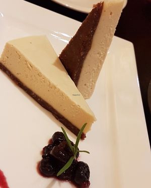 Raw cheesecake. Not very firm at NAKEDFOOD in Taipei