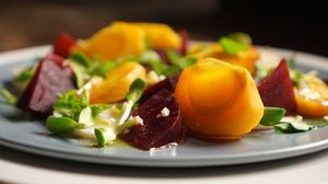 beet salad at NAKEDFOOD in Taipei