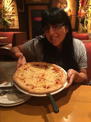 Vegan cheese pizza at Sammy's Woodfire Pizza in Las Vegas