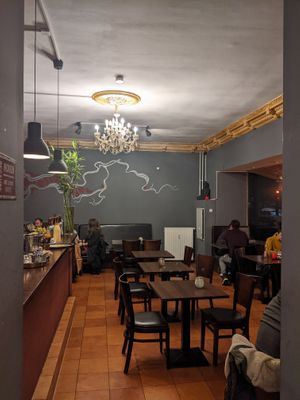 Inside of AmmAmma. at ammAmma in Berlin