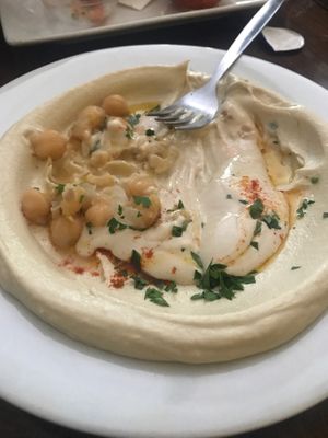 Hummus at Hummus in Barcelona