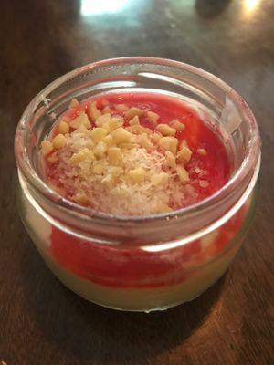 Cake at Hummus in Barcelona