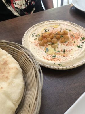 Hummus  at Hummus in Barcelona