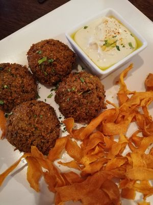 Falafel at Hummus in Barcelona