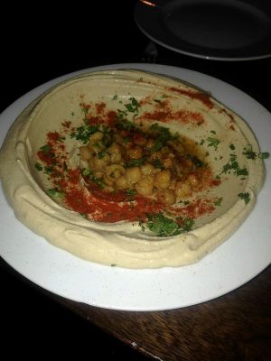 Hummus at Hummus in Barcelona