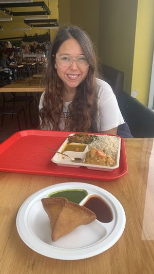   at Samosa House West in Los Angeles