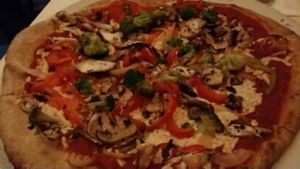 veggie pizza with daiya at Brixx Wood Fired Pizza in Franklin