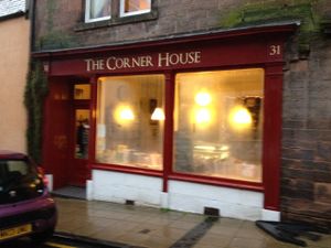 outside  at The Cornerhouse Cafe in Berwick-upon-tweed
