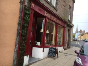 outside  at The Cornerhouse Cafe in Berwick-upon-tweed