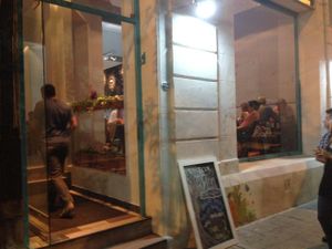 entrance on plaza Armenia at VITA - Palermo in Buenos Aires