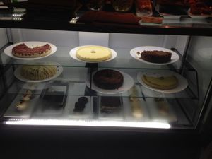 dessert case! at VITA - Palermo in Buenos Aires