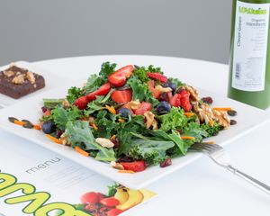 Kale Super Food Salad at LOVJuice in Boca Raton
