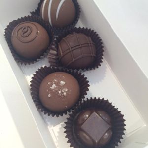 vegan truffles at Cake Gypsy in Canton