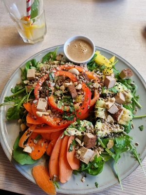 HAPP salad at HaPP in Luxembourg City
