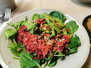 Quinoa Salad at HaPP in Luxembourg City