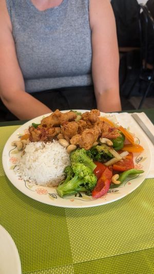 Chicken balls   at Peaceful Loft in St Johns