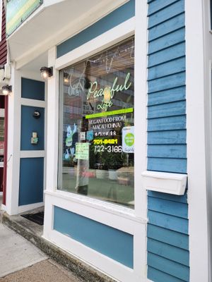 Entrance at Peaceful Loft in St Johns