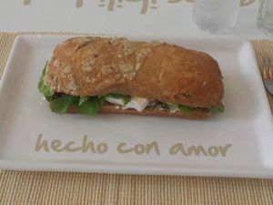 sandwichs  at Gratitude in San Fernando