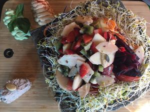 FED salads  at FED by Water in East London