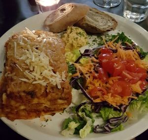 lasagne at FED by Water in East London