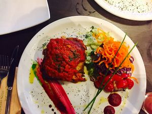 Parmigiana - layered eggplant - divine  at FED by Water in East London