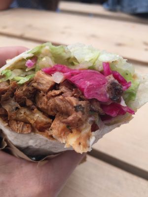 What The Pitta at FED by Water in East London