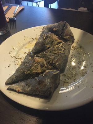 Garlic bread at FED by Water in East London