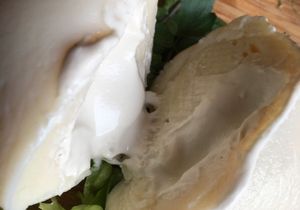 soy and cashew burrata style  at FED by Water in East London