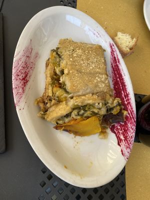 Sformato di zucca cavolo nero e patate   at Selezione Naturale in Turin