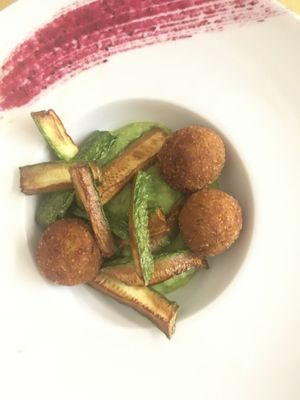 Zucchini 3 ways  at Selezione Naturale in Turin