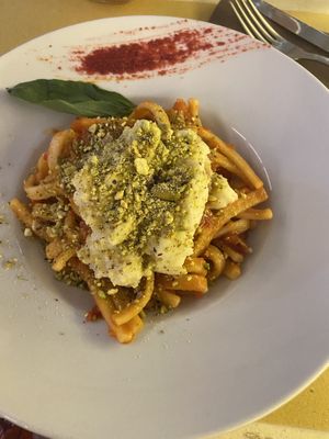 Scialatielli con Veg stracchino   at Selezione Naturale in Turin
