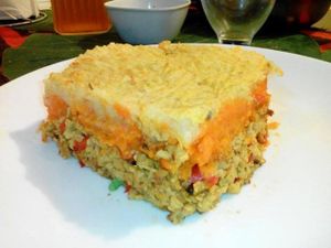 Pastel de Papas Vegano at Anna Prem in Buenos Aires