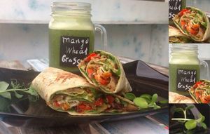 Veggie Wraps  at Superfood Organic Bar in Limassol