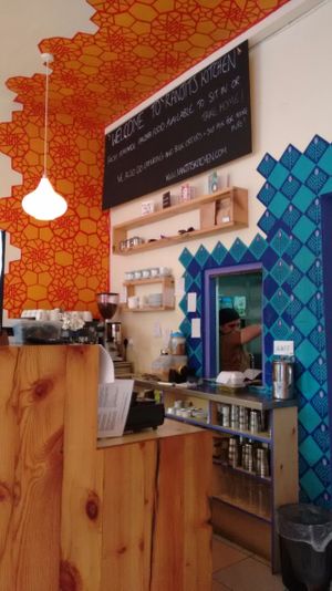 Nice people at Ranjit's Kitchen in Glasgow