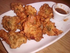 Pakora at Ranjit's Kitchen in Glasgow