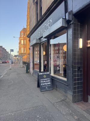 Outside   at Ranjit's Kitchen in Glasgow