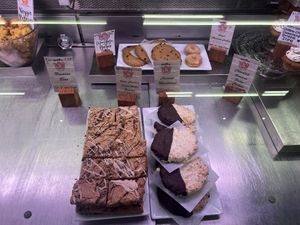 Good selection of vegan and vegan gluten free treats   at Deli Lama in Bracebridge