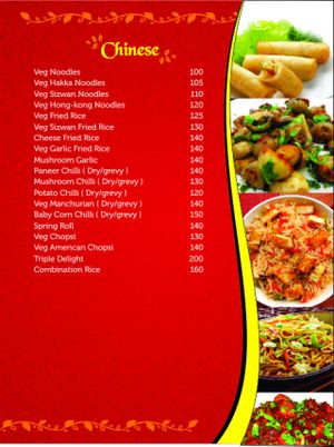 Chinese food   at Krishna Ji in Haridwar