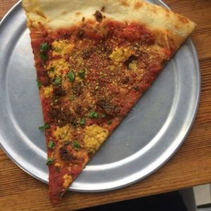 vegan breakfast pizza at Sizzle Pie - W Burnside in Portland