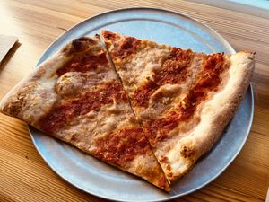 pizza, pizza.  at Sizzle Pie - W Burnside in Portland