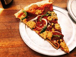 $4.75, I recommend other options. This was also good but nothing special at Sizzle Pie - W Burnside in Portland