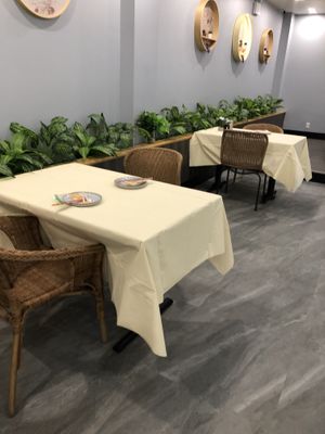 Sitting area  at Bodhi Kosher Vegetarian Restaurant in New York City