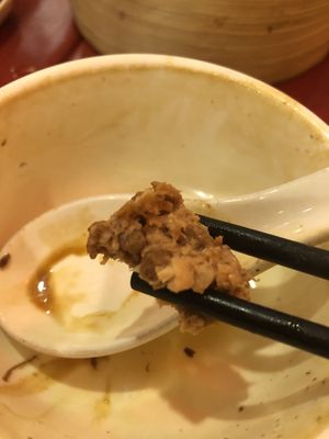 Steamed veg meat ball at Bodhi Kosher Vegetarian Restaurant in New York City